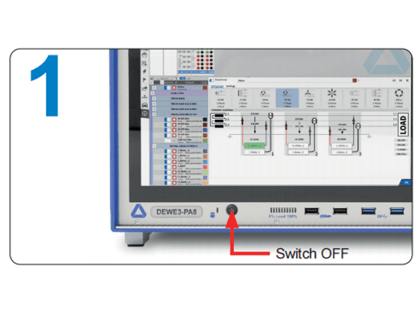  How to replace the voltage and current input SUB sub module of the DVC power analyzer?