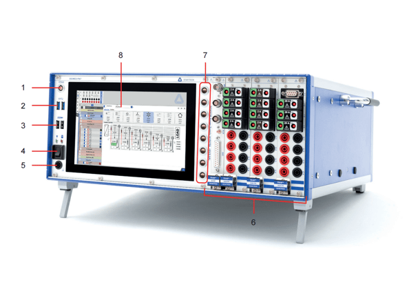  Introduction to the interface of DEWE2-P7 Operation Manual