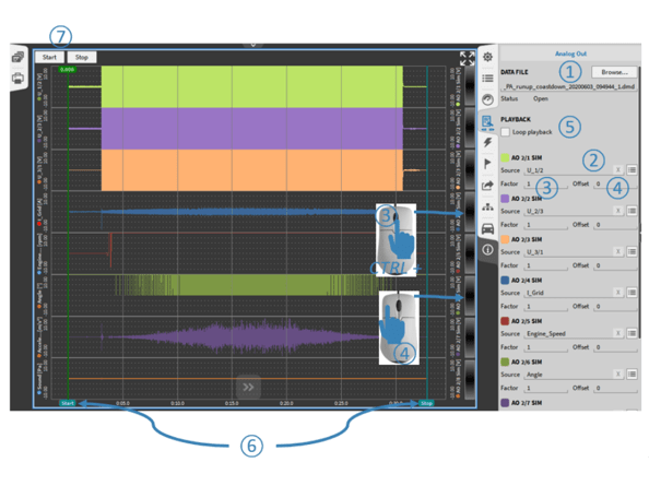  Application of TRION3-AOUT-8 in OXYGEN software