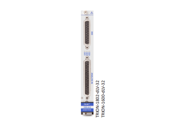  Multi channel voltage acquisition board TRION-1802/1600-dLV-32